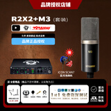 BLACK LION AUDIO Revolution2X2  6X6 黑狮声卡 外置电脑声卡直播配音K歌编曲套装 黑狮R2X2声卡+797M3电容麦套装