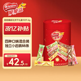 雀巢（Nestle）脆脆鲨鞭炮抱抱桶威化饼干休闲零食88条1029.6g办公室 独立包装