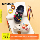 CROCS卡骆驰贝雅儿童洞洞鞋户外包头童鞋沙滩鞋凉鞋拖鞋/207013/207012 深蓝色-410 34 (205mm)