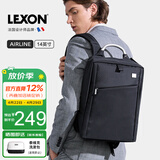 乐上（LEXON）法国品牌双肩包14英寸商务电脑包男防泼水背包通勤笔记本书包礼物