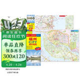 2026新版 福州CITY城市地图（福建省福州市交通旅游地图 福州游览图 福州城区地图）自驾游地图