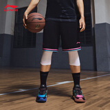李宁吉米巴特勒吸汗舒适比赛裤春秋男子CBA篮球运动短裤子AAPU209