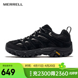 迈乐（Merrell）官方店男女款户外登山徒步鞋减震MOAB 3迈越者轻量防滑耐磨透气 J500510黑色（女）上新 36