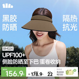 蕉下（beneunder）遮阳帽女太阳帽空顶帽防晒帽防紫外线全脸遮阳时尚百搭加长帽檐