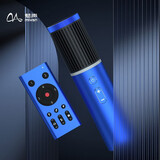 魅声 MK2 手机K歌电容麦克风声卡话筒套装 无线遥控调节 快手抖音主播唱歌喊麦聊天录音直播设备全套 MK2