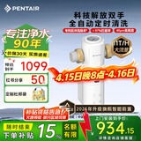 滨特尔（pentair）前置过滤器大通量家用全屋自来水管道过滤器大流量净水器排行前十名水驱涡轮+反冲洗刮洗净水器 【上门安装】S260全自动-40μm