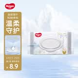好奇（Huggies）金装婴儿湿巾80抽阿尔卑斯冰川水婴童手口可用去油污消毒便携