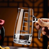 青苹果【品酒会同款】强化加厚水晶玻璃白酒分酒器酒壶300ml六两2只装