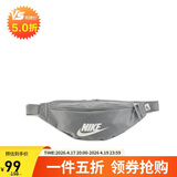 耐克（NIKE）男女腰包 单肩包斜挎包胸包休闲包DB0490-084 灰色