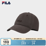 FILA斐乐官方【小脸帽】情侣款帽子夏季棒球帽休闲运动帽遮阳帽鸭舌帽