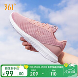 361°运动鞋女士春夏季网面透气通勤休闲减震慢跑步女鞋子681832270-2