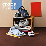 CROCS卡骆驰檀健次同款洞洞鞋男沙滩鞋|10001 深蓝色-410 41/42(260mm)
