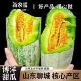 蔬农联山东博洋羊角蜜瓜香瓜甜瓜当季新鲜水果现货速发端午节日送礼 4.5-5斤精选装单果120g