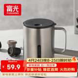 富光马克保温杯316不锈钢带盖办公学生咖啡茶杯水杯子男女士400ml