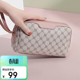 高尔夫（GOLF）手拿包女士包包大容量手抓包印花长款零钱包卡包女多功能手机包