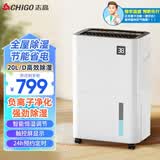 志高（CHIGO）工业除湿机/抽湿机 车间仓库地下室大面积专用商用大功率除湿器吸湿烘干防潮回南天