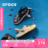 卡骆驰（CROCS）贝雅卡骆班洞洞鞋轻便耐磨一脚蹬休闲鞋女鞋时尚沙滩鞋|205089 深蓝/辣椒红-4CC 39 (240mm)