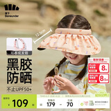 蕉下儿童防晒帽遮阳帽太阳帽子男女童空顶帽BM500贝壳帽狐狸乐园