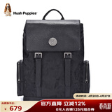 暇步士（Hush Puppies）男士双肩包英伦迷彩休闲15.6英寸电脑包通勤大容量生日礼物