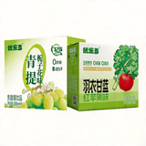 优乐多乳酸菌夏日清爽羽衣甘蓝+花香青提100ml*40瓶