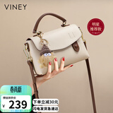viney【赵晴同款】包包女包牛皮剑桥包轻奢斜挎生日母亲礼物实用送妈妈