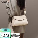 viney牛皮包包女包品牌斜挎枕头包轻奢单肩包生日母亲节礼物实用送妈妈
