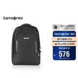 新秀丽电脑包男士双肩包商务背包男包商务精英BP0*09010黑色16.5容量