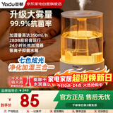 亚都空气加湿器家用卧室办公桌台面放置母婴专用孕妇婴儿净化空气小型实用空调喷雾男女朋友生日礼物