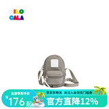 CILOCALA女包新款斜挎小包帆布防泼水单肩包女生礼物高级感小众通勤手机包 Gray