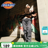 Dickies874经典款工装裤男女同款直筒休闲长裤复古回潮易穿搭裤子 黑色 （腰部修身 卡码建议拍大） 30