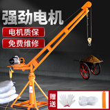 劲友 吊机升降机家用小型起重机电动葫芦220V小吊机提升机建筑卷扬机 家用款pa200-12米