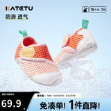 卡特兔童鞋儿童学步鞋春款1-7岁宝宝运动网面透气沙滩鞋室内鞋X2BF003