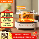 苏泊尔（SUPOR）电陶炉煮茶电磁炉家用电磁炉灶新型迷你小型简易大功率速热轻音火锅围炉煮茶炉C10-CS15