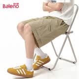 班尼路（Baleno）工装短裤男夏季青少年潮牌五分裤男士运动薄款透气宽松大裤衩