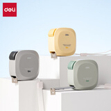 得力【时尚家居新品】5m自锁钢卷尺 盒尺/米尺/鲁班尺/量尺/钢尺 装修测量工具 TT304绿