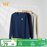 361°卫衣男装春夏季长袖运动服休闲跑步圆领宽松上衣服652334801D-8