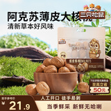 三只松鼠量贩袋装草本味纸皮核桃500g 每日坚果炒货休闲零食品