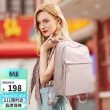 高尔夫（GOLF）双肩电脑包女15.6英寸笔记本电脑包女士商务背包学生书包出差旅行