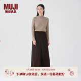 MUJI女式 灯芯绒 A字裙 长半身裙女冬季款裙子 美拉德BE09CC3A 深棕色 XL (165/74A)