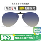 海伦凯勒墨镜夹片 男女款驾驶专用太阳镜夹片 情侣款眼镜夹片HP805C17