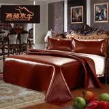 西部水牛 牛皮席水牛皮凉席真皮席子加厚头层1.8m米床软席硬席单人双人 1.5*2.0米常规3.0MM软席（无枕套）