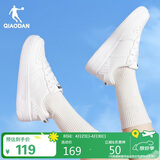 乔丹女鞋板鞋透气夏季运动鞋休闲潮流空军一号厚底增高小白鞋