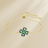 施华洛世奇（SWAROVSKI）四叶草手链女 女士手链轻奢情人节生日礼物送女朋友 5666585