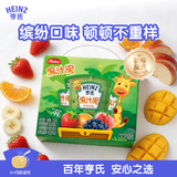 亨氏（Heinz）宝宝婴儿辅食零食水果苹果无添加果汁泥礼盒720g