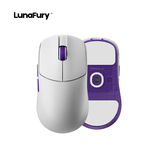 Lunafury TYPE33轻量化游戏电竞办公无线鼠标 PAW3950PRO三角洲行动无畏契约CS luna33 TYPE33EVO 白紫