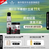 施华蔻（Schwarzkopf）got2b非凡绅士定型套装发胶200ml+发蜡100g定型发蜡发泥新老包装