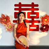 酷依宝结婚布置婚房装饰婚房花朵装饰一整套新娘结婚装饰花皱纹纸装修