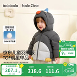 巴拉巴拉童装儿童羽绒服男女童外套冬装2025新款婴儿衣服保暖加厚泡芙羽绒