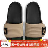 耐克NIKE运动拖鞋男子一字拖OFFCOURT休闲鞋DQ9624-004黑卡其41