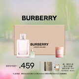 博柏利（BURBERRY）红粉恋歌女士淡香水蜜意礼盒(50ml+5ml+香薰蜡烛)节日礼物